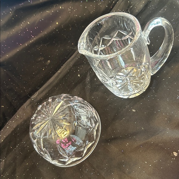 ⭐️⭐️Waterford Vintage Crystal Creamer & Open Sugar Bowl Set (LC) *B*